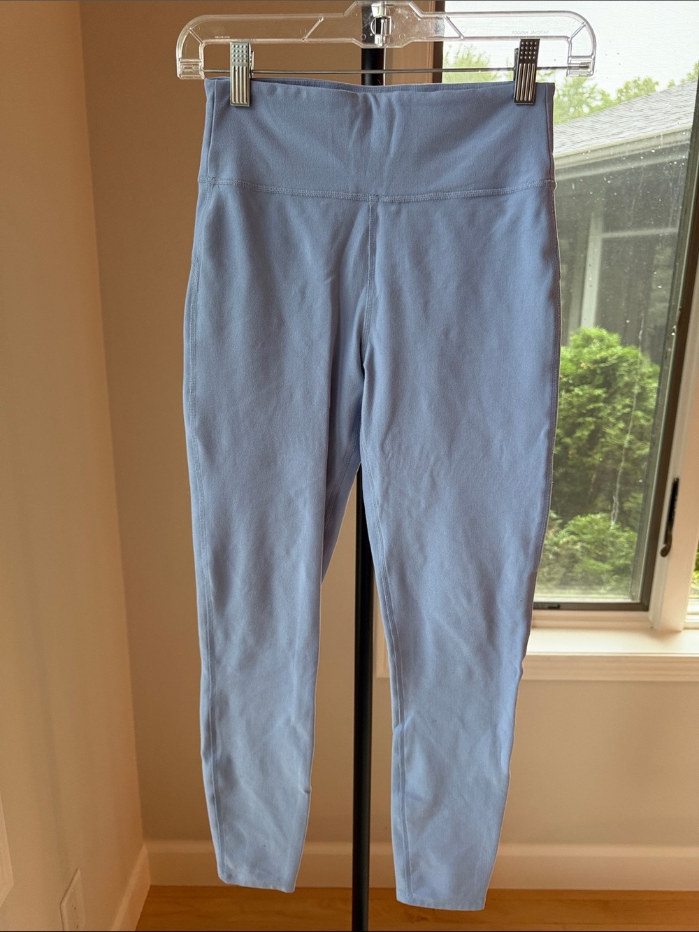 Abercrombie & Fitch Pale Blue High-Rise Leggings
